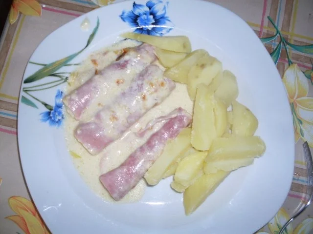 Rezept: LAUCH-SCHINKENROLLEN GRATIN Bild Nr. 7 LAUCH-SCHINKENROLLEN GRATIN - Rezept - Bild Nr. 7