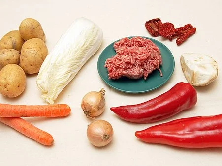 Rezept: Schnelle Kohlpfanne mit Hackfleisch Bild Nr. 2 Schnelle Kohlpfanne mit Hackfleisch - Rezept - Bild Nr. 2