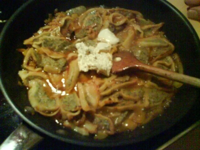 Rezept: Maultaschenpfanne Bild Nr. 6 Maultaschenpfanne - Rezept - Bild Nr. 6