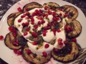 Vorspeise: Auberginen-Granatapfel-Salat - Rezept