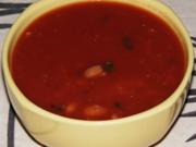 Pikanter Chilibohnen-Tomaten-Peperoni-Topf - Rezept