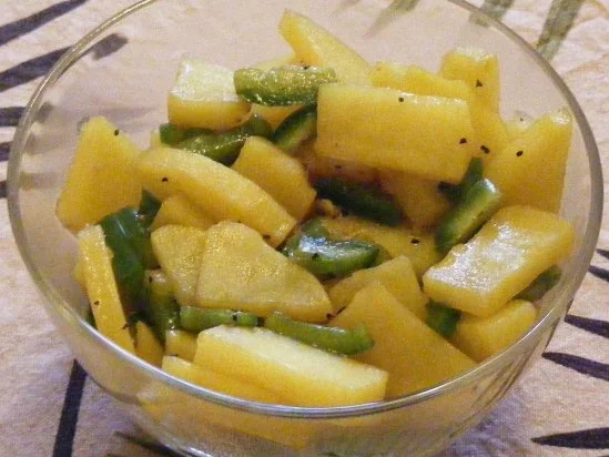 Kartoffel-Paprika-Salat - Rezept