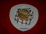 Butterteig-Törtchen mit einer klassischen leichten Vanillecreme - Rezept