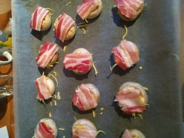 Champignon Bacon Bites ala Pizza Hut - Rezept - Bild Nr. 3