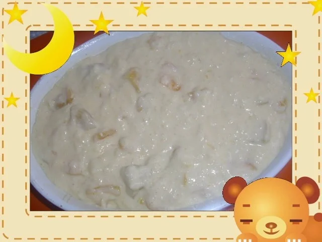 Rezept: Milchreisauflauf mit Pfirsichen Bild Nr. 2 Milchreisauflauf mit Pfirsichen - Rezept - Bild Nr. 2