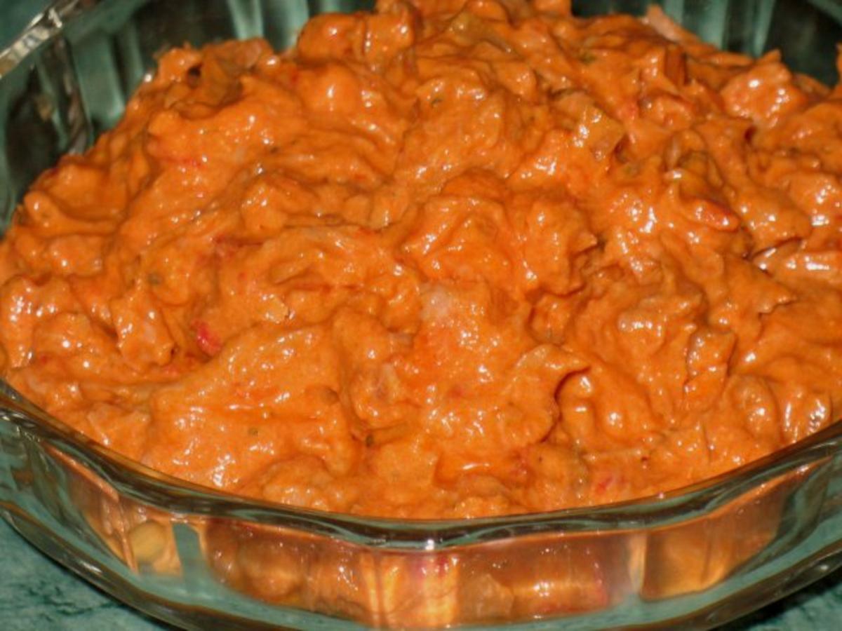 Dip/Sauce - Thunfisch-Tomaten-Paprika-Dip auf Schmandbasis - Rezept - Bild Nr. 2