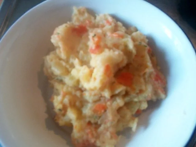 Rezept: herzhaftes Kartoffel-Möhrenstampf mit senfigen Minutensteaks Bild Nr. 6 herzhaftes Kartoffel-Möhrenstampf mit senfigen Minutensteaks - Rezept - Bild Nr. 6