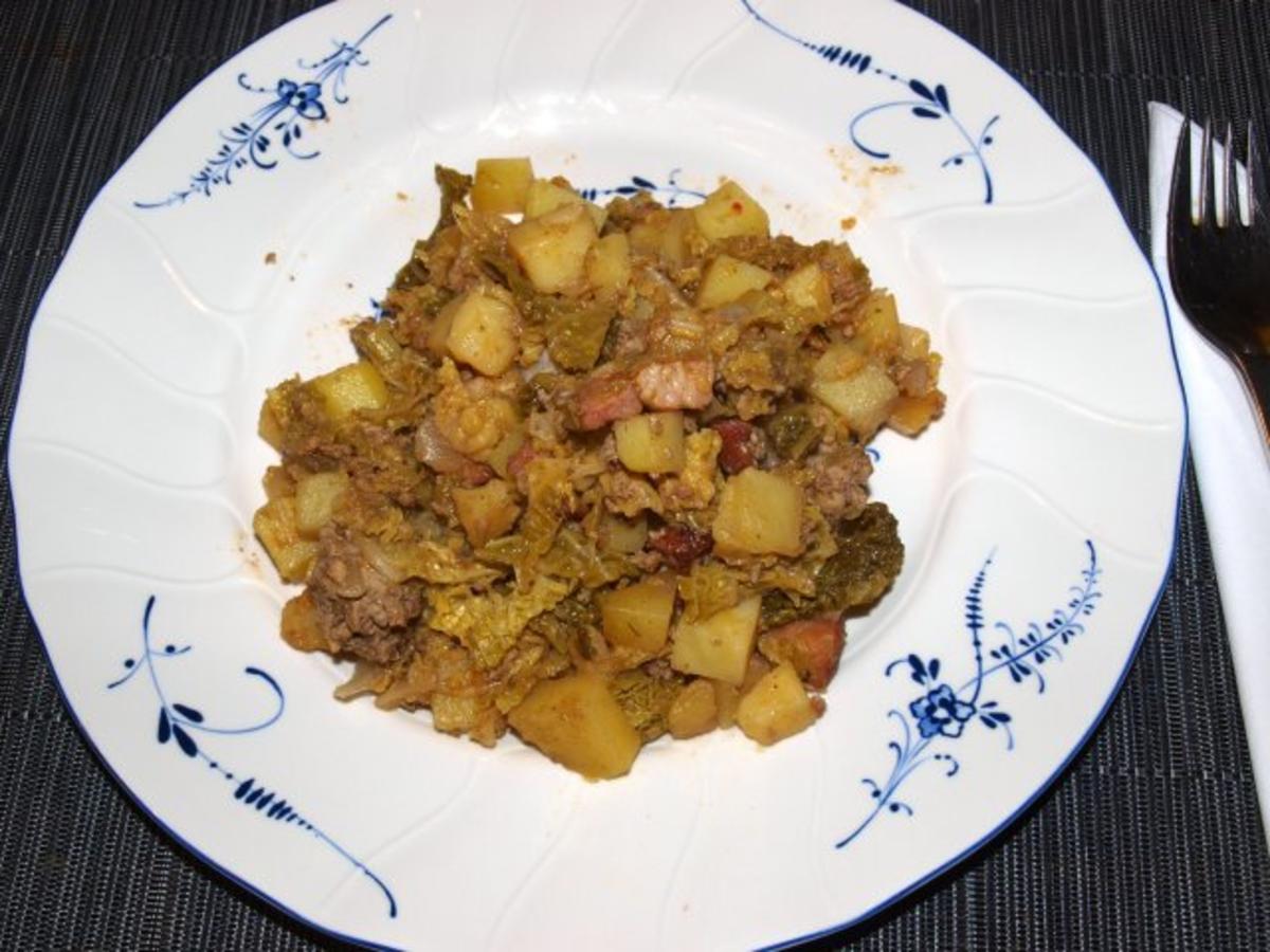 Bilder für Weißkohleintopf (Irish Lamm - Stew) - Rezept