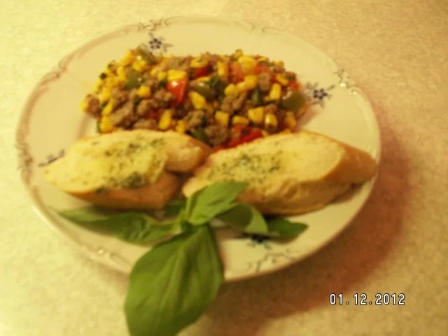 Mais/Hackfleischtopf - Rezept