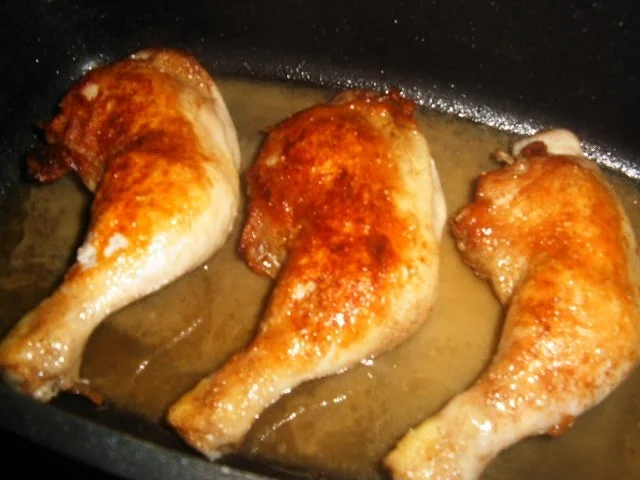 Aubergin -Hähnchenkeulen - Rezept - Bild Nr. 5