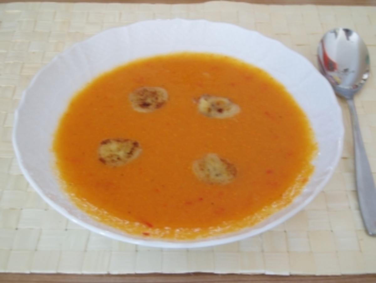 Feurige Bananensuppe - Rezept