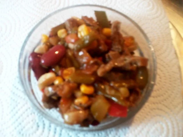 scharfer Rindfleischsalat  mexikanisch angehaucht - Rezept