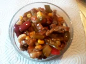 scharfer Rindfleischsalat  mexikanisch angehaucht - Rezept