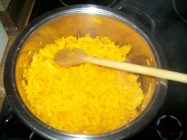 Kürbis- Ingwer- Püree mit Petersilienkartoffeln - Rezept - Bild Nr. 3