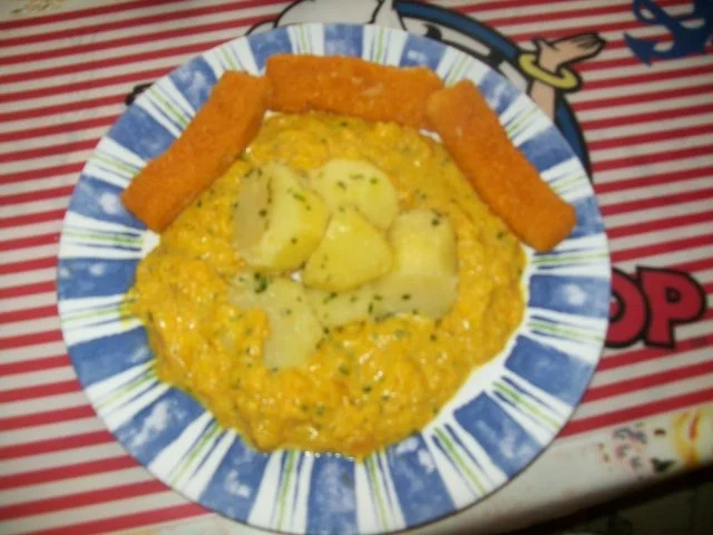 Kürbis- Ingwer- Püree mit Petersilienkartoffeln - Rezept - Bild Nr. 2