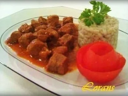 Rezept: Rindergulasch in herzhafter Sauce mit Perlgraupen - Türmchen Bild Nr. 20 Rindergulasch in herzhafter Sauce mit Perlgraupen - Türmchen - Rezept - Bild Nr. 20