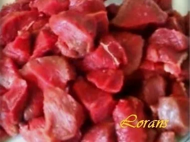 Rezept: Rindergulasch in herzhafter Sauce mit Perlgraupen - Türmchen Bild Nr. 5 Rindergulasch in herzhafter Sauce mit Perlgraupen - Türmchen - Rezept - Bild Nr. 5