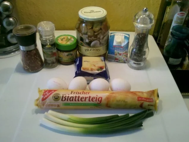 Quiche: Pilz-Quiche â la Gudrun - Rezept - Bild Nr. 2