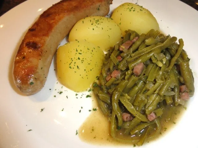 Gemüse:   PRINZESSBÖHNCHEN an Schinkensauce - Rezept - Bild Nr. 5