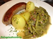 Rezept: Gemรผse: PRINZESSBรHNCHEN an Schinkensauce Gemรผse: PRINZESSBรHNCHEN an Schinkensauce - Rezept