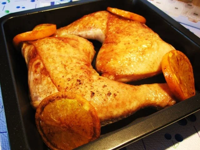 Orangenhähnchen - einfach - Rezept - Bild Nr. 5