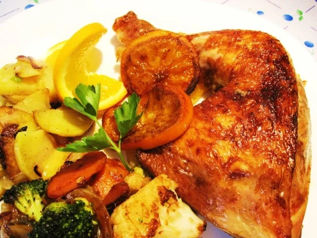 Orangenhähnchen - einfach - Rezept - Bild Nr. 7