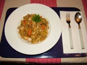 Hühnchenreispfanne - Rezept