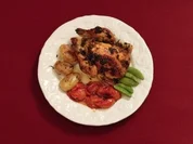 Knoblauch-Honig-Poularde mit Tomaten und Rosmarinkartoffeln (Anouschka Renzi) - Rezept - Bild Nr. 9