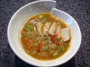 Süßsaure Hühnersuppe - Rezept