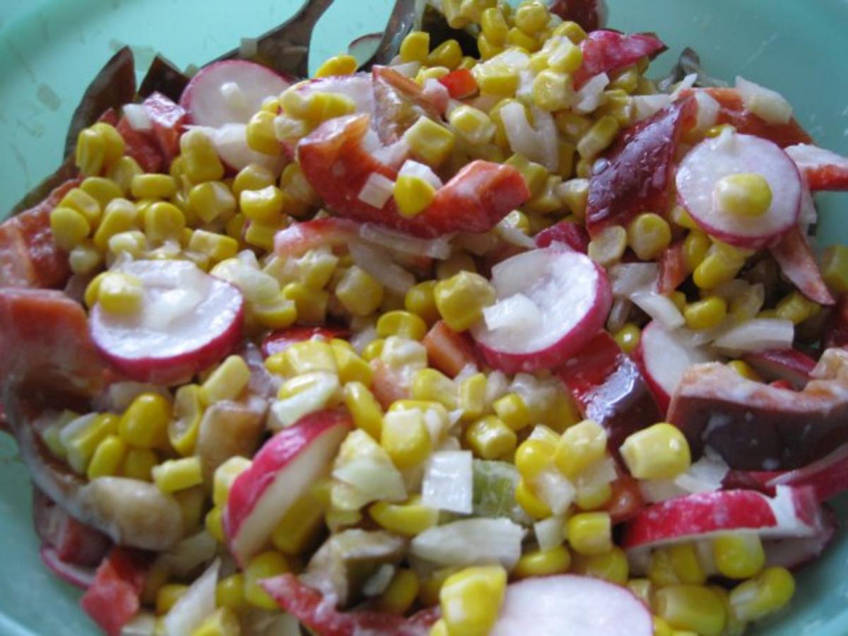 Mais-Paprika-Salat - Rezept - Bild Nr. 2