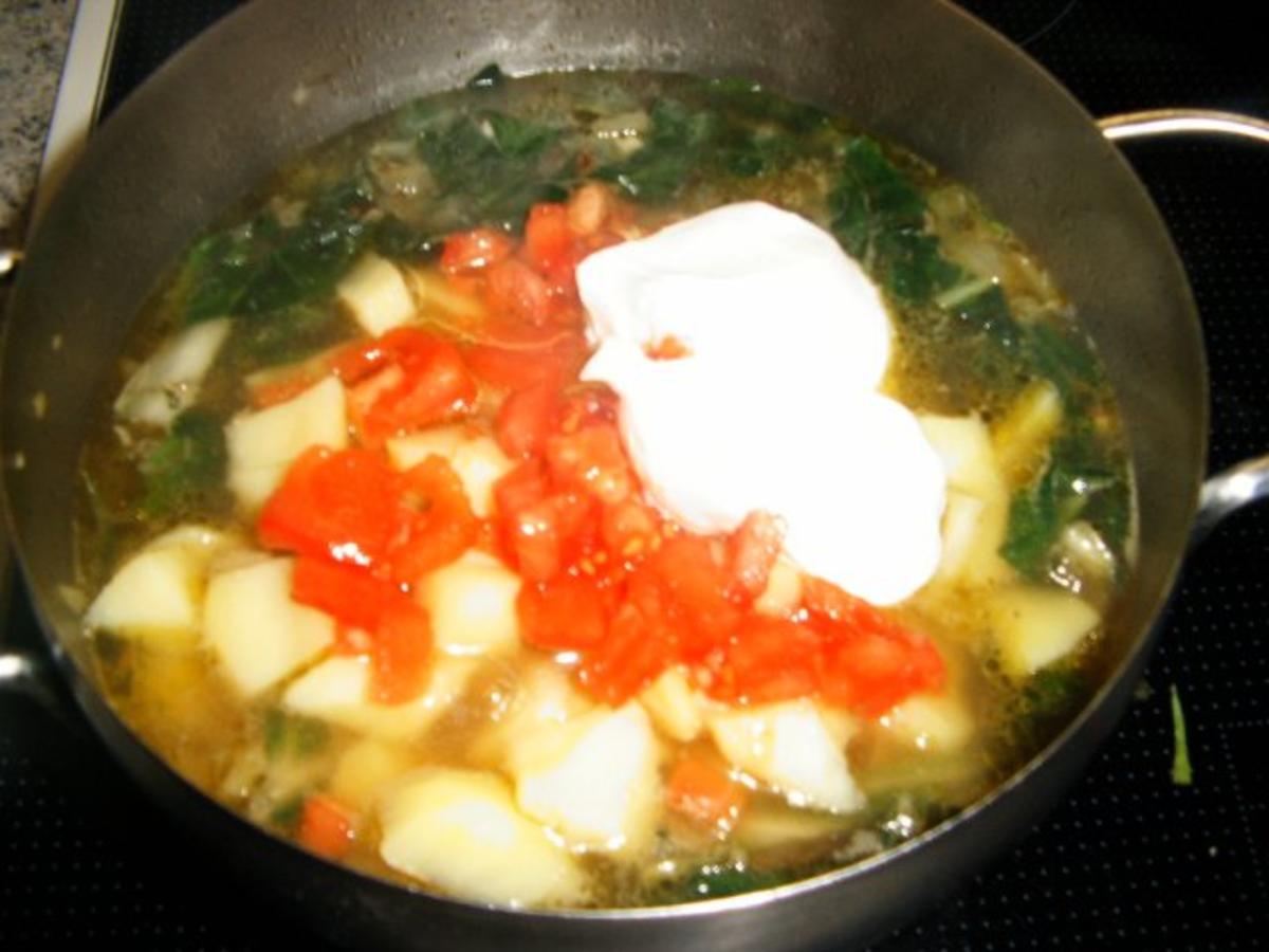 Mangold-Kartoffel-Suppe - Rezept - Bild Nr. 7