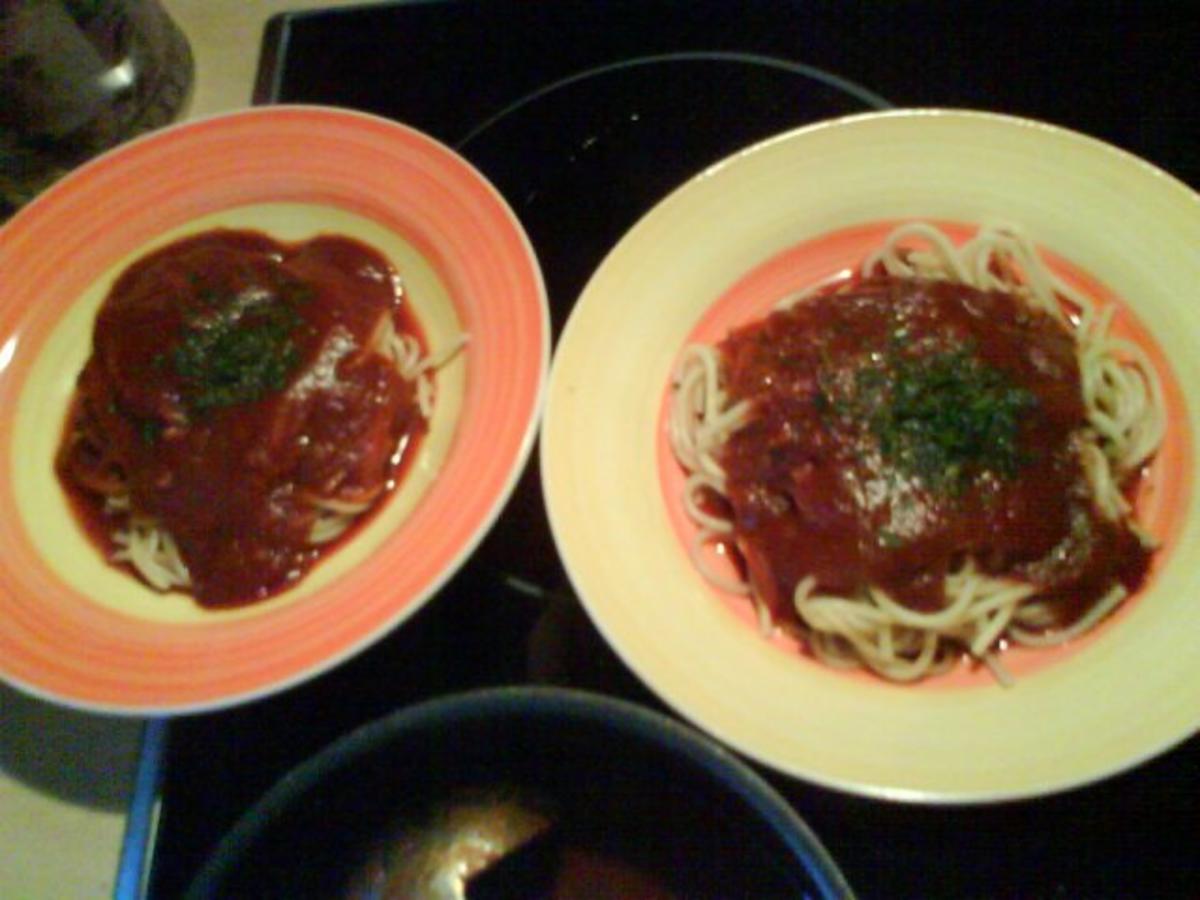 Raffinierte Spaghettisauce - Rezept - Bild Nr. 8