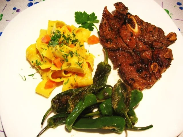 Bandnudeln mit einem feinen Möhren-Rahm-Sößchen - Rezept - Bild Nr. 7