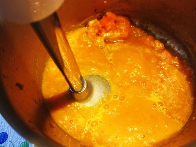 Bandnudeln mit einem feinen Möhren-Rahm-Sößchen - Rezept - Bild Nr. 4