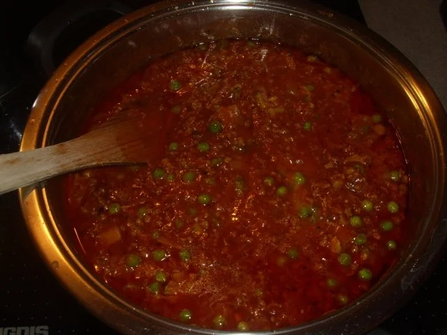 Rezept: Spaghetti mit einer Hacksosse und Reste vom Broccoli Bild Nr. 4 Spaghetti mit einer Hacksosse und Reste vom Broccoli - Rezept - Bild Nr. 4
