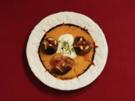 Gebackene Feigen mit Mascarponecreme auf Mangospiegel (Anouschka Renzi) - Rezept