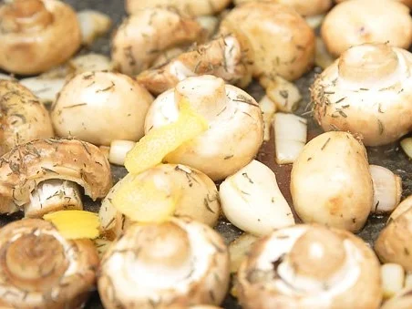 Antipasti 1- Champis mit Zitrone und Thymian - Rezept - Bild Nr. 6