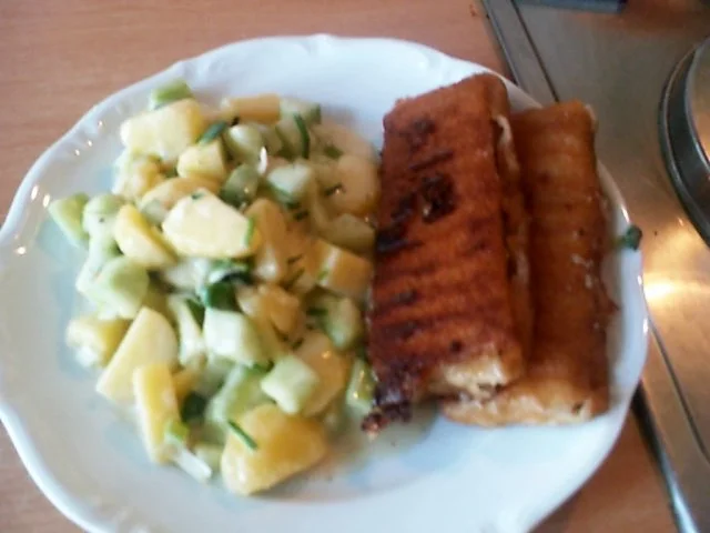 Kartoffel-Gurkensalat mit Schnittlauch - Rezept - Bild Nr. 2