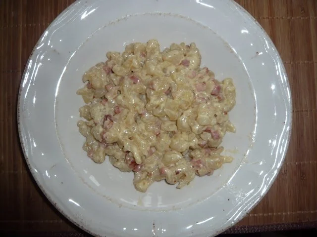 Spätzle Carbonara - Rezept