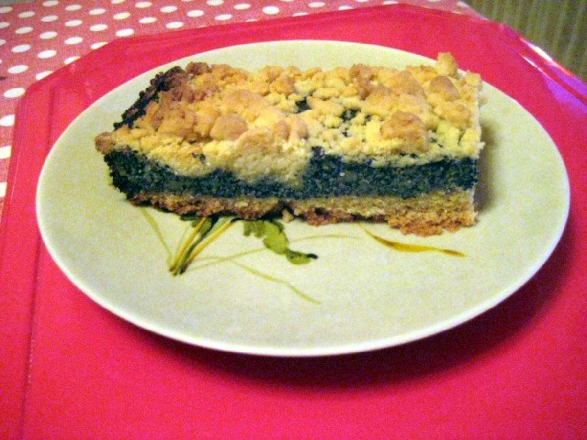 Mohnkuchen mit Steusel - Rezept mit Bild - kochbar.de