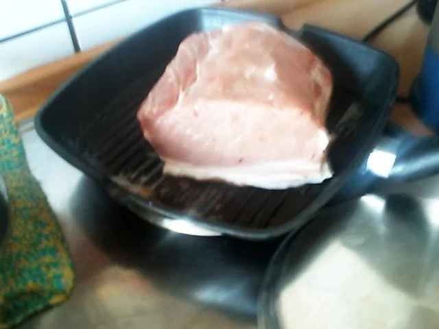 Rezept: Braten : vom Jungschweinerücken Bild Nr. 6 Braten : vom Jungschweinerücken - Rezept - Bild Nr. 6