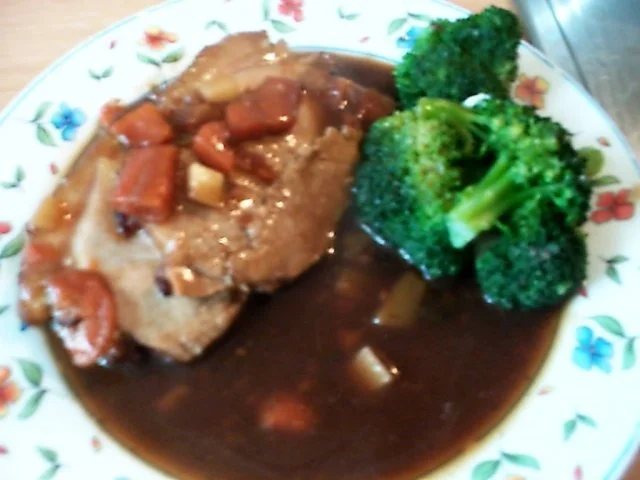 Rezept: Braten : vom Jungschweinerücken Bild Nr. 2 Braten : vom Jungschweinerücken - Rezept - Bild Nr. 2