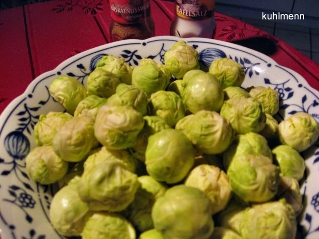 Rosenkohl in Gorgonzolasoße - Rezept - Bild Nr. 2