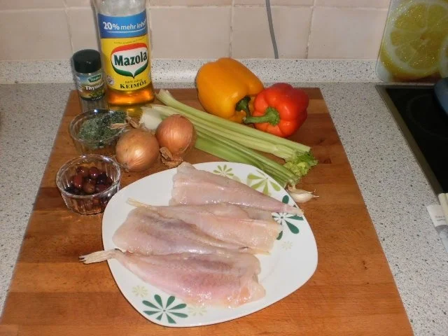 Seeteufel auf Oliven-Gemüse - Rezept - Bild Nr. 2