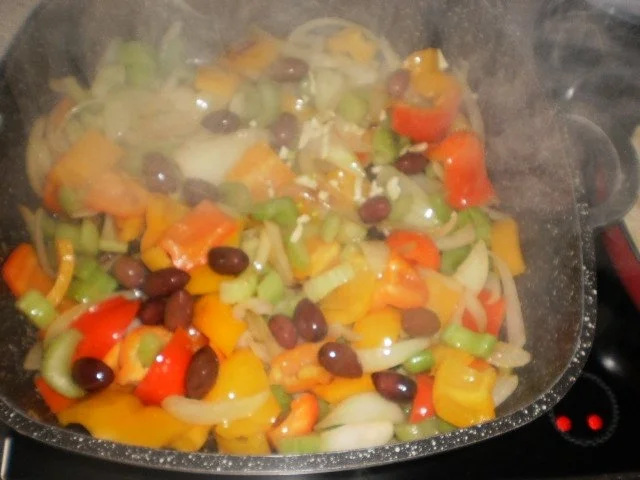 Seeteufel auf Oliven-Gemüse - Rezept - Bild Nr. 5