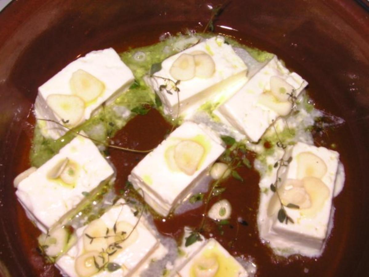 Feta aus dem Backofen - Rezept