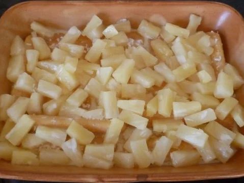 Rezept: Auflauf süss - Ananas-Kokos-Auflauf Bild Nr. 3 Auflauf süss - Ananas-Kokos-Auflauf - Rezept - Bild Nr. 3