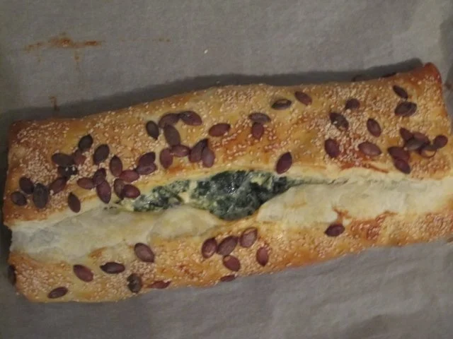 Spinat-Feta-Strudel - Rezept