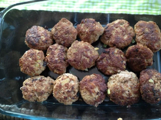 Frikadellen mit Lauch überbacken - Rezept - Bild Nr. 3