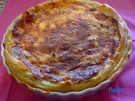 Hack-Quiche mit Oliven und Paprika - Rezept